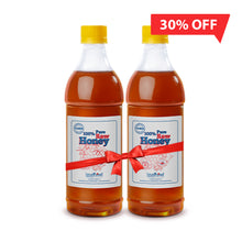 Load image into Gallery viewer, Raw Honey Combo Pack – 100% Pure Kerala Raw Honey (500 gm + 500 gm) - Loudfood